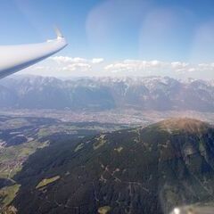 Flugwegposition um 14:27:28: Aufgenommen in der Nähe von Gemeinde Ellbögen, Österreich in 2862 Meter